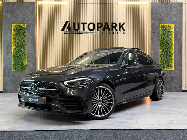 Mercedes-Benz C 300 e AMG LINE |PANO|FABRIEKSGARANTIE|SFEERVERLICHTING