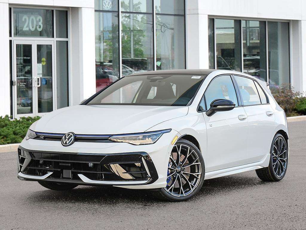 White 2026 Volkswagen Golf R Hatchback All-Wheel Drive Automatic