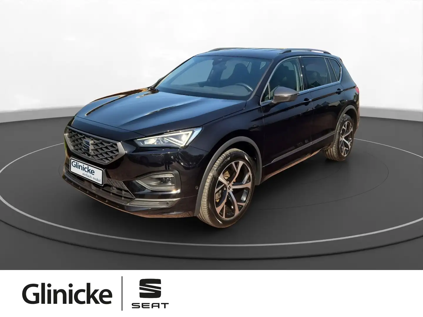 SEAT Tarraco 1.5 TSI FR-Line Navi AHK Kamera LED SiHz Zwart - 1