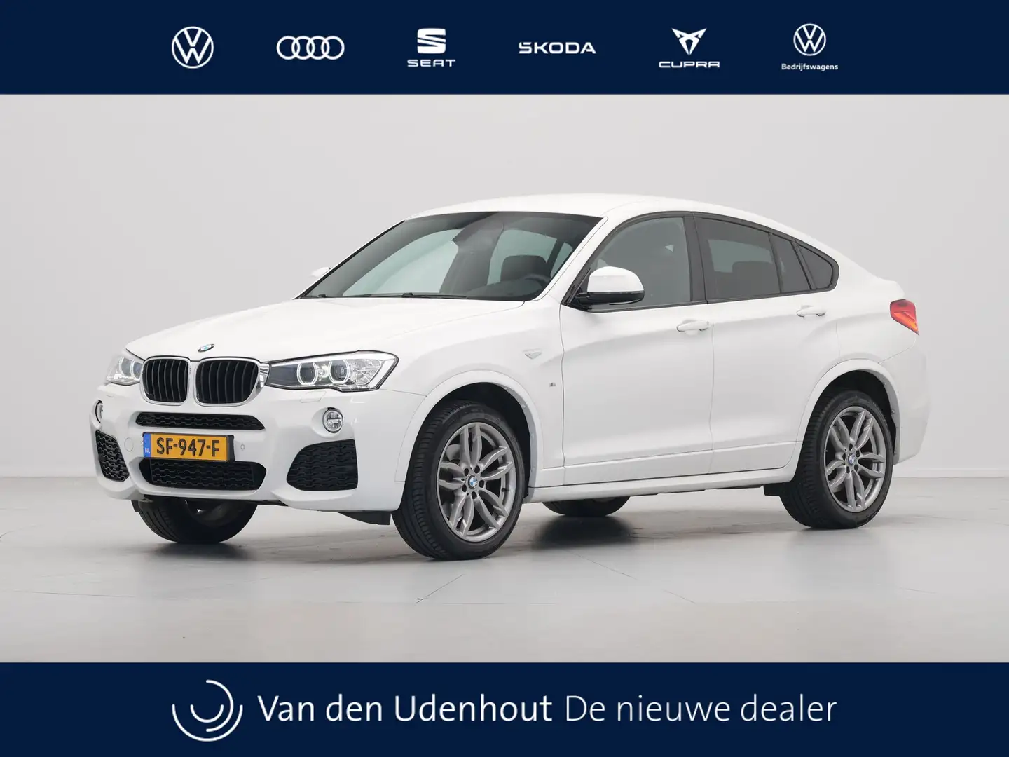 BMW X4 xDrive20i High Executive M Sport Lederen bekleding Wit - 1