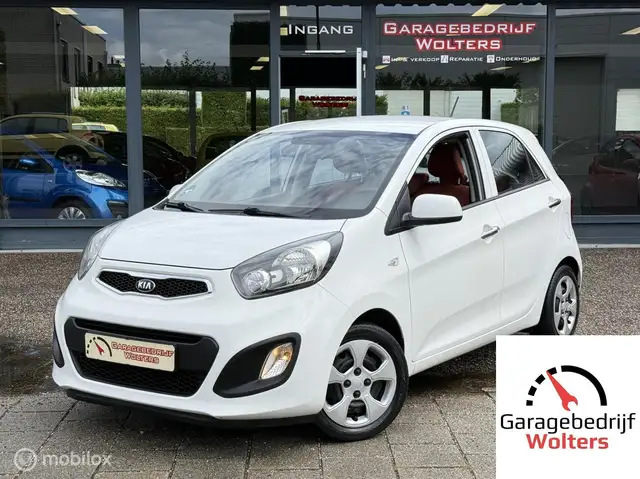 Kia Picanto 1.0 Design Edition rood leer stoel+stuurverw.