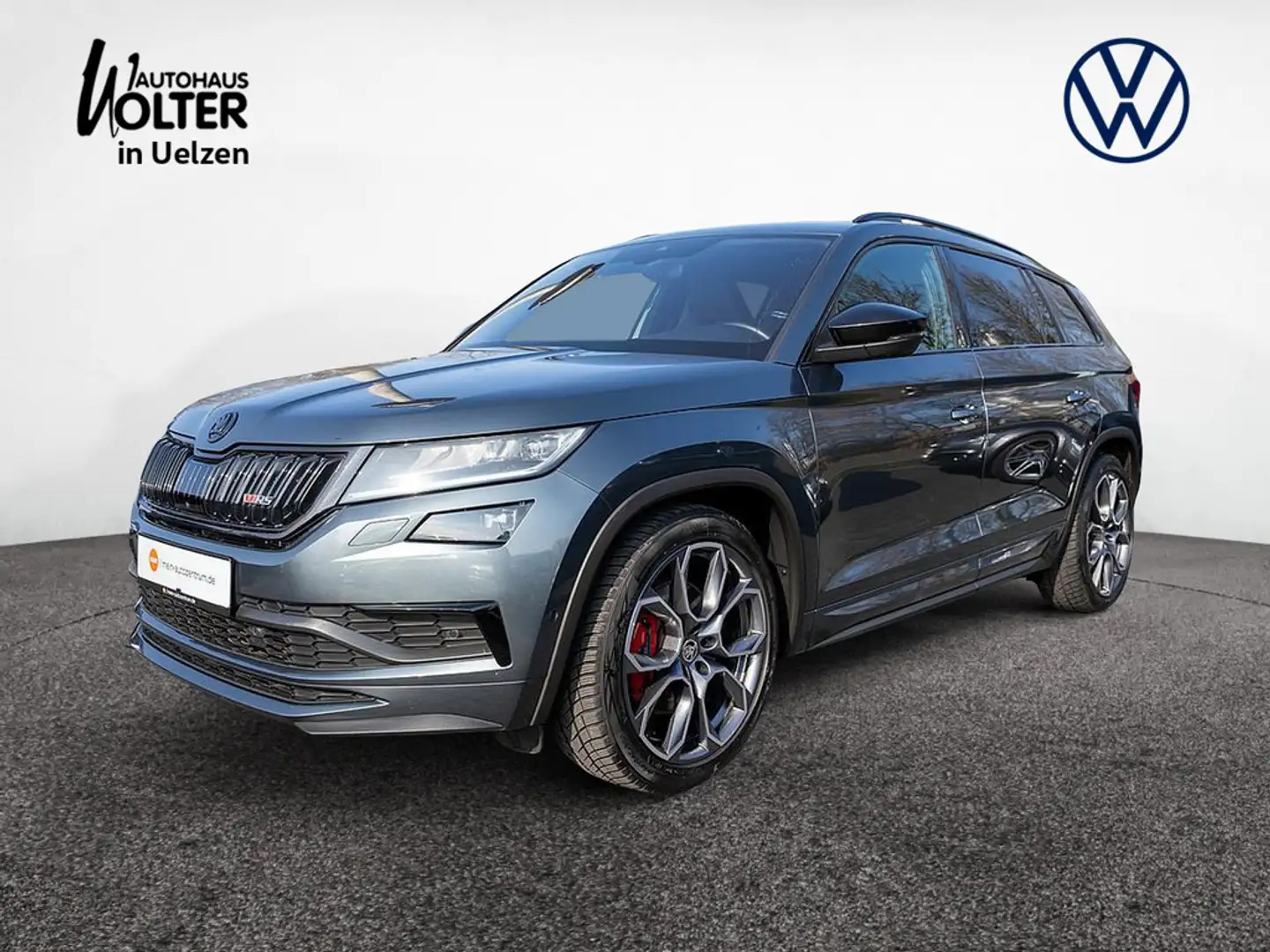 Skoda Kodiaq 2.0 Bi-TDI RS 4x4 AHK PANO CANTON STHZ Grau - 1