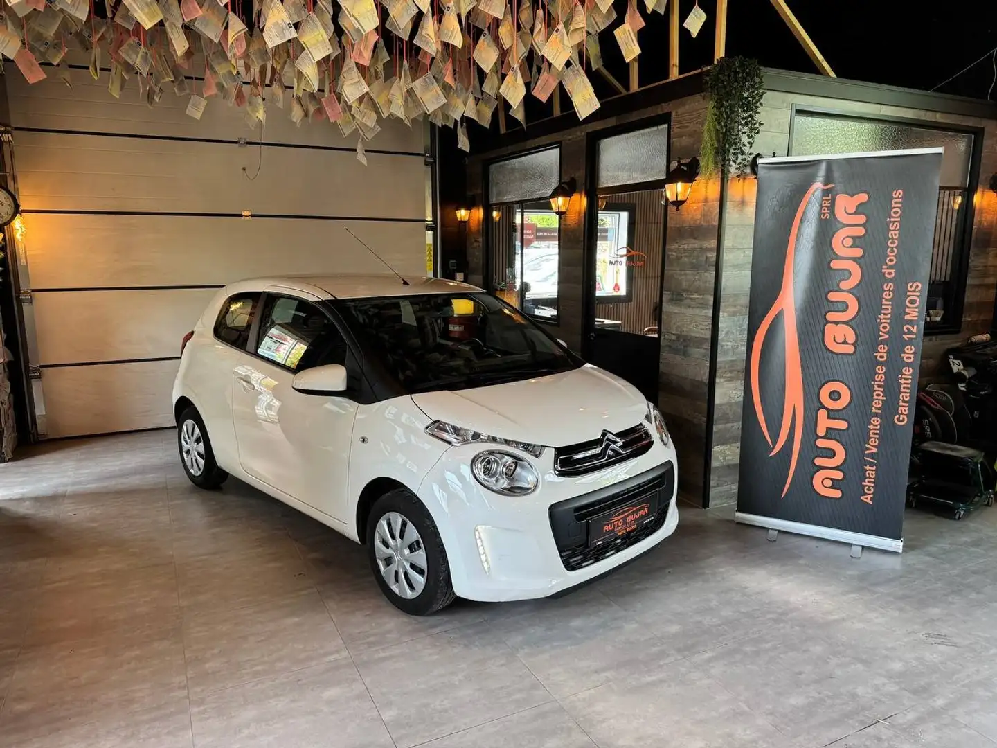 Citroen C1 1.0 VTi **13000 KM / AIRCO / CARNET / 1ER PROP** Wit - 1