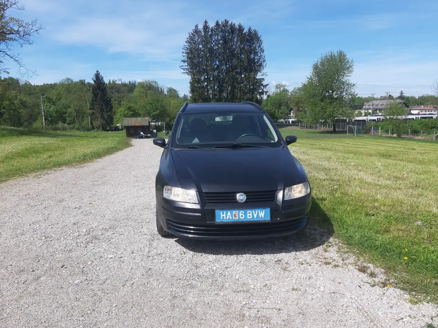 Fiat Stilo Multiwagon 1,9 JTD 80 Dynamic Zwart - 1