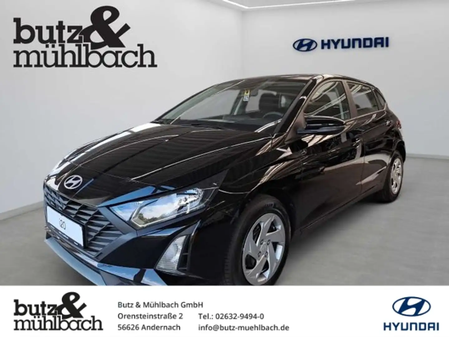 Hyundai i20 1.2 Select -MAYEN Schwarz - 1