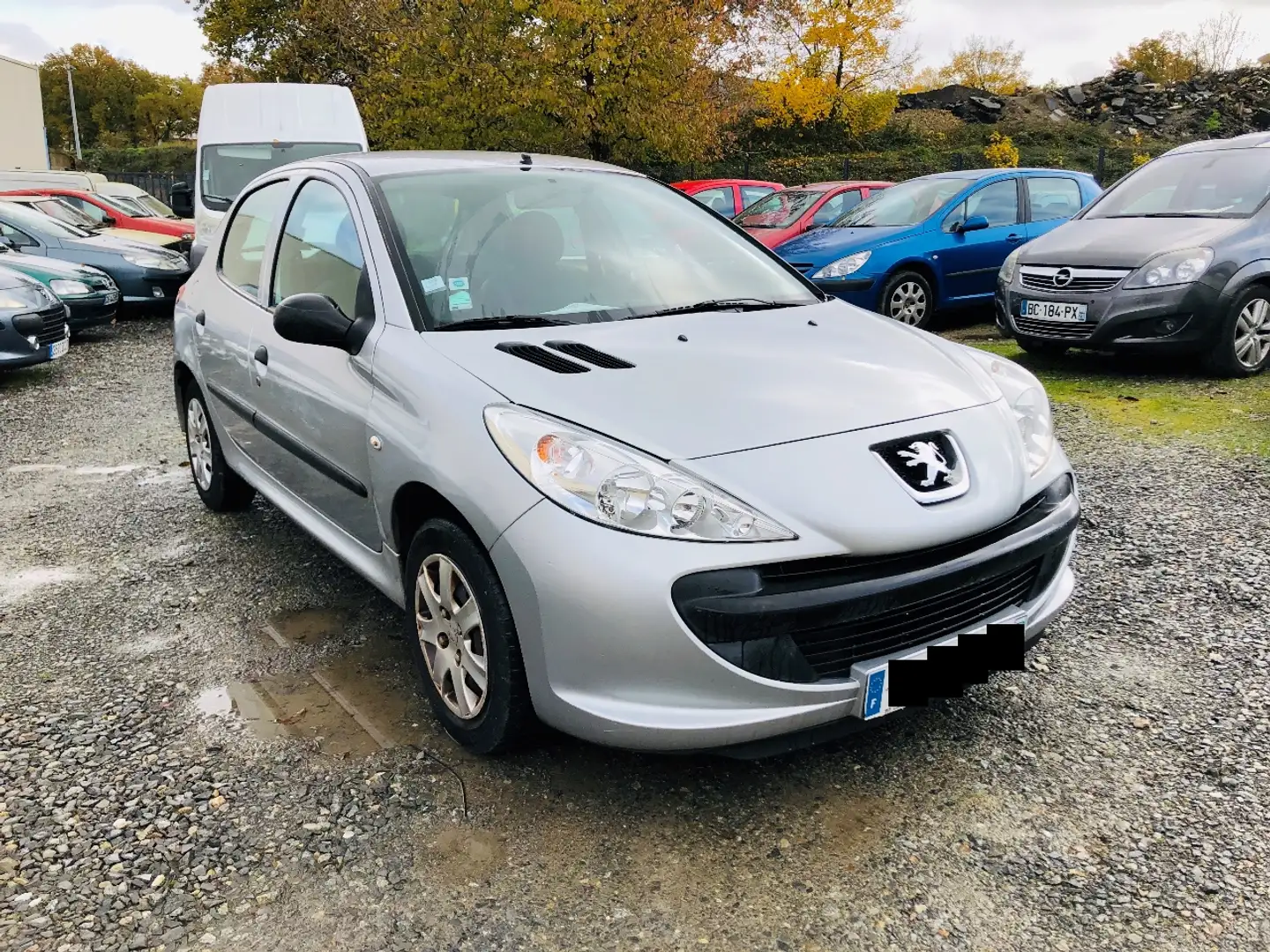 Peugeot 206 + 1.1e 60ch Trendy Gris - 2