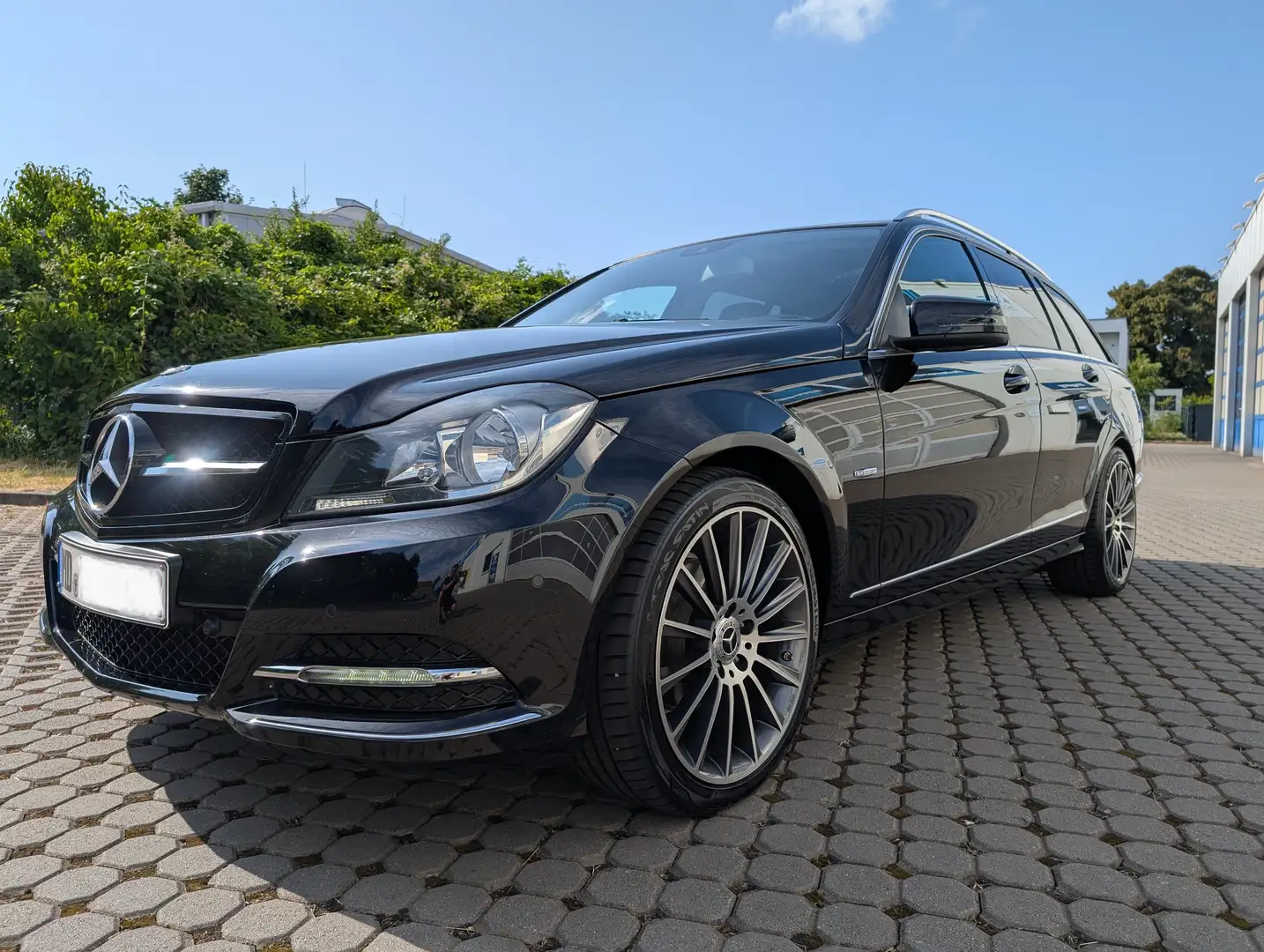 Mercedes-Benz C 180 C-Klasse T-Modell T BlueEFFICIENCY 7G-TRONIC Avant Negro - 2