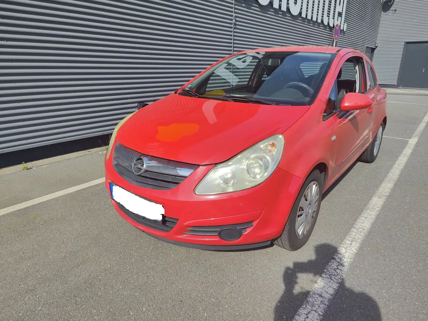 Opel Corsa Edition KLIMA Winter+Sommerreifen Rot - 1