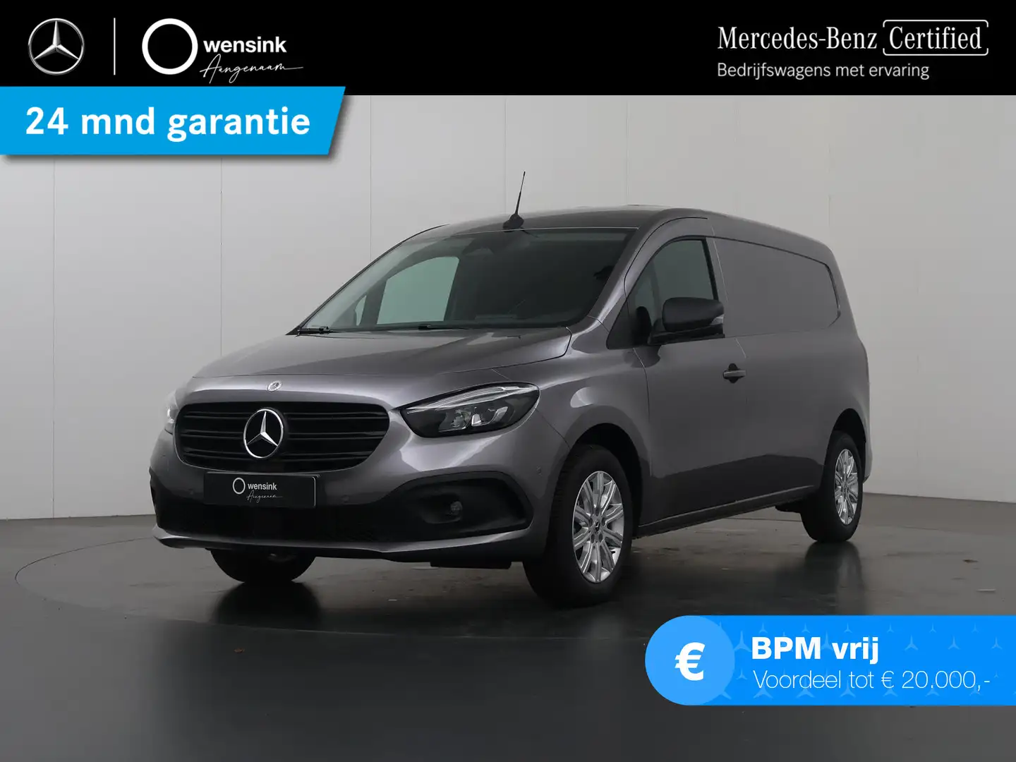 Mercedes-Benz Citan 112 CDI L2 Select Automaat | BPM VRIJ | Achteruitr Grijs - 1