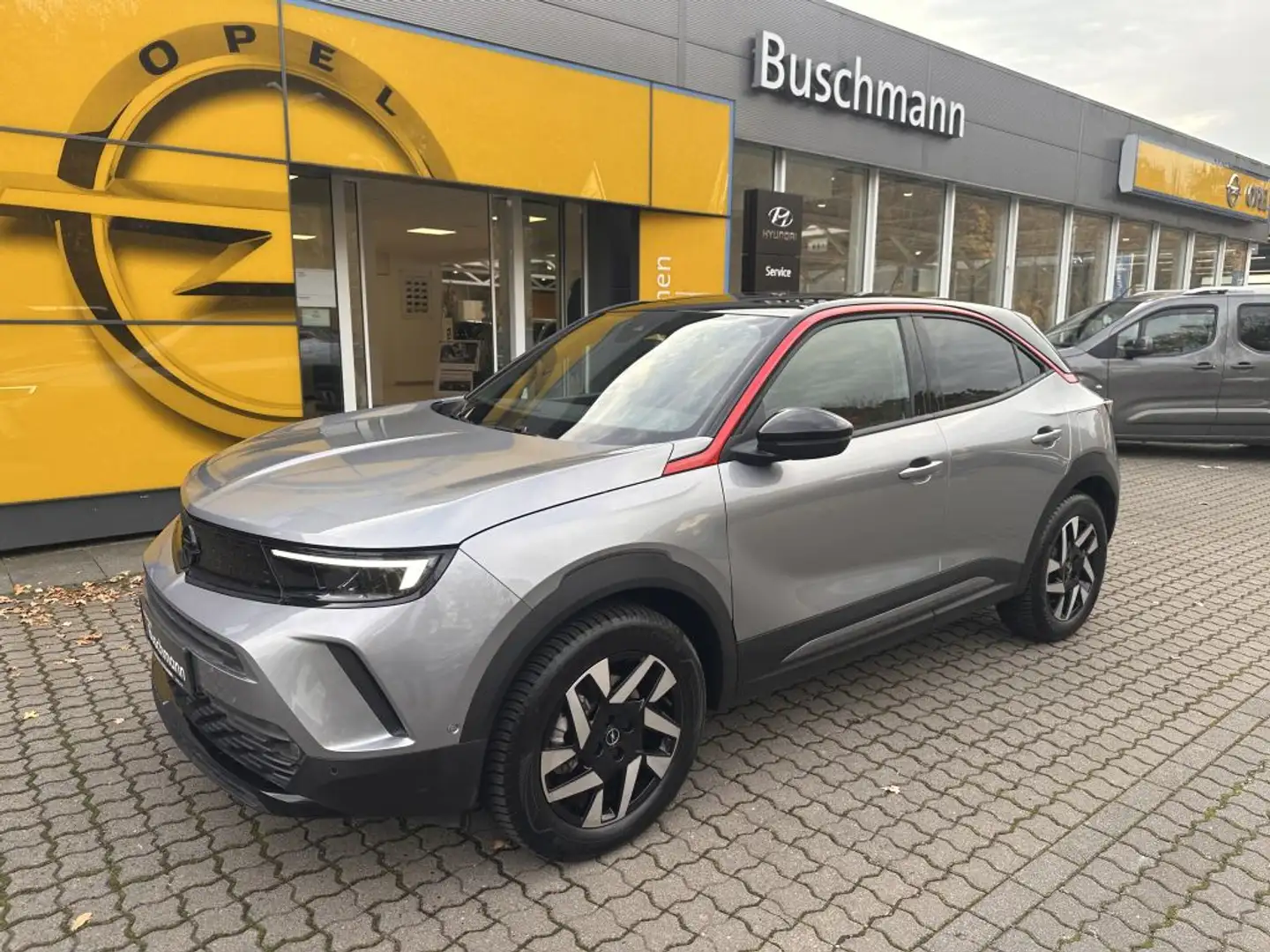 Opel Mokka-E GS Line +NAVI+SOH 98%+PARK+GO+ Grau - 1