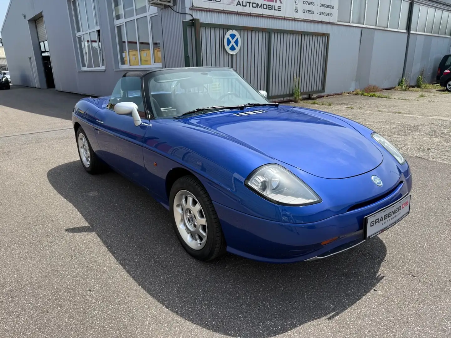Fiat Barchetta 1.8 Cabrio TRAUMZUSTAND 1H. Scheckheft Niebieski - 1