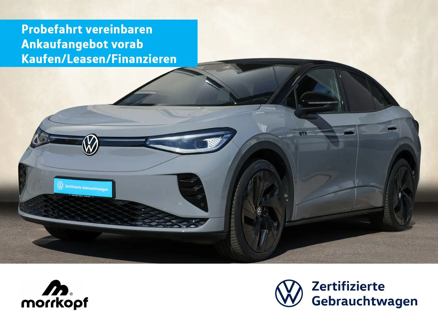 Volkswagen ID.5 GTX 4Motion +DCC+Area-View+HUD+ Sportpaket Grijs - 1
