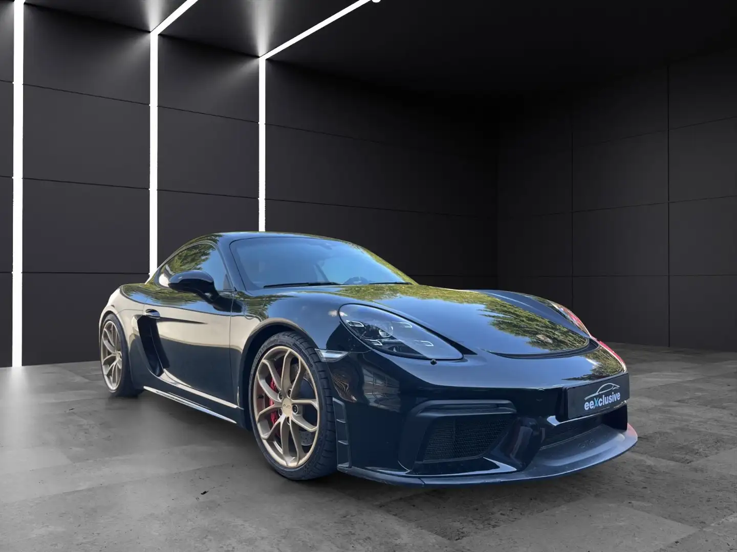 Porsche Cayman 718 GT4 Clubsport SportChrono Carbon BOSE Negro - 2