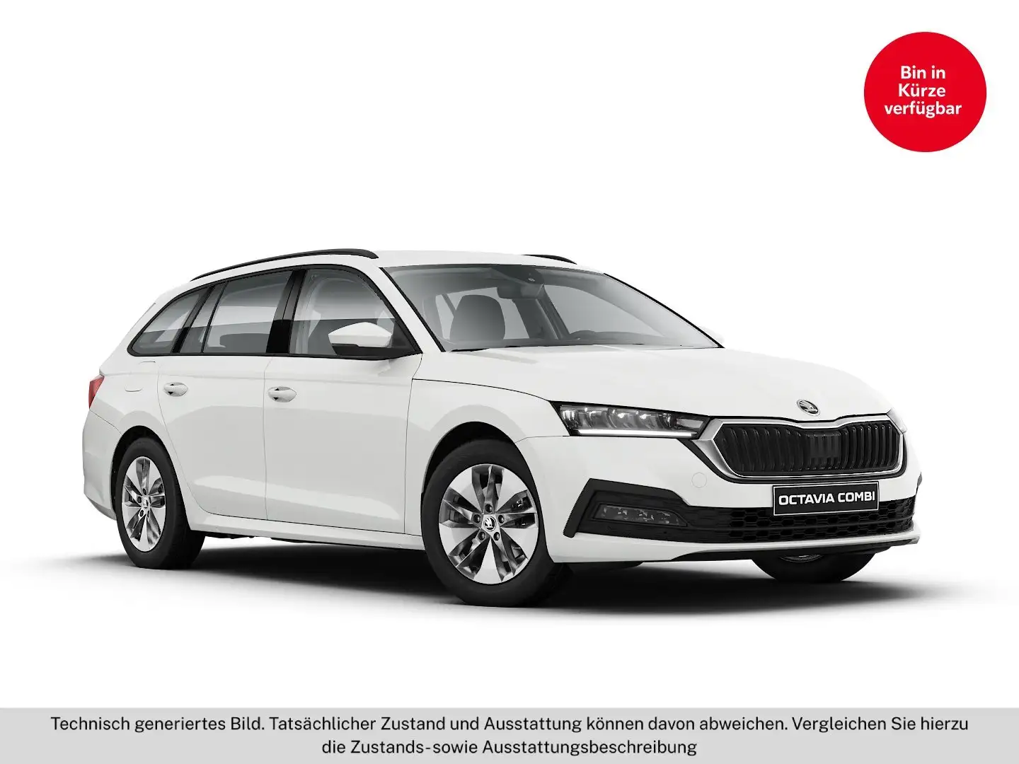 Skoda Octavia Combi 2.0 TDI Ambition Weiß - 2