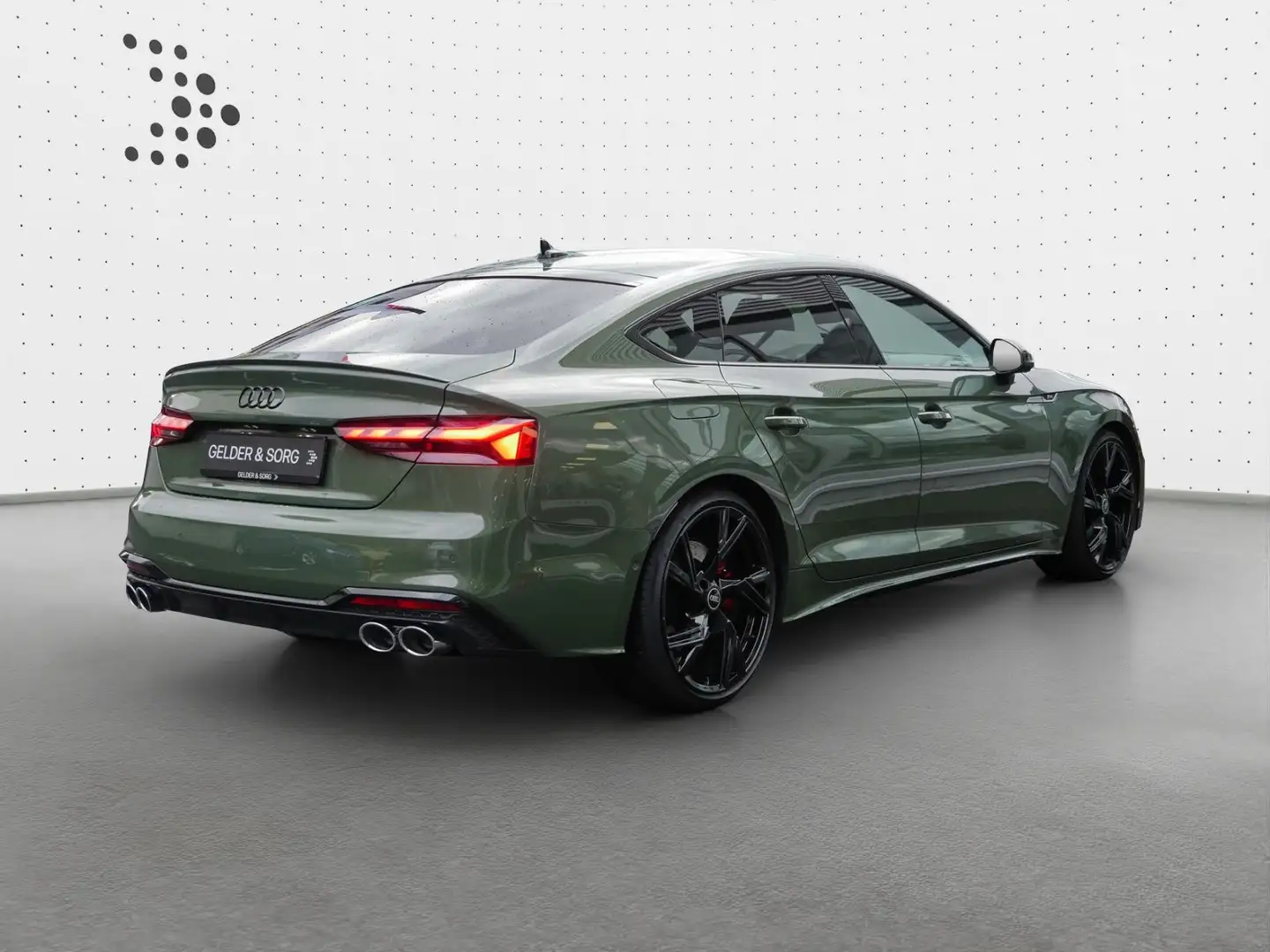 Audi S5 TDI qu. *Matrix*Navi*Pano*B&O*HuD* Grün - 2