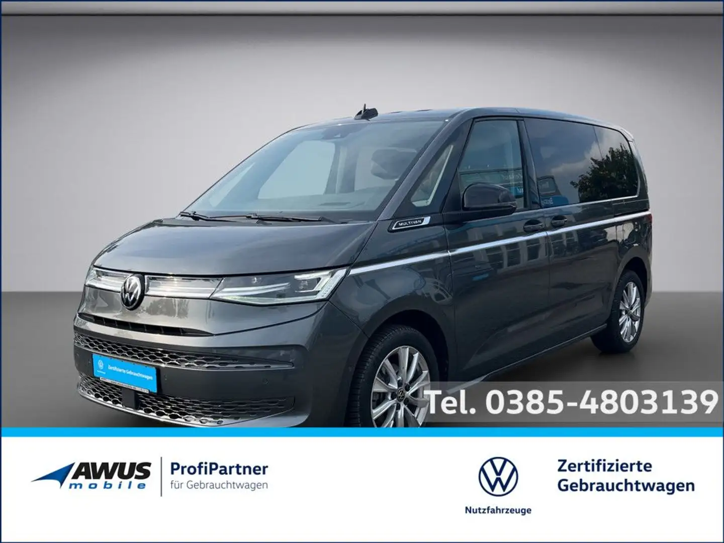 Volkswagen T7 Multivan Style KÜ 2.0TDI 110kW DSG Grau - 1