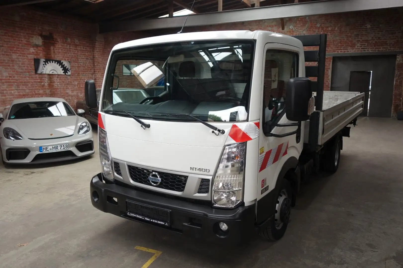 Nissan NV400 NT400 3 Seitenkipper Tüv Neu 1Hand AHk Sitzh. Белый - 1