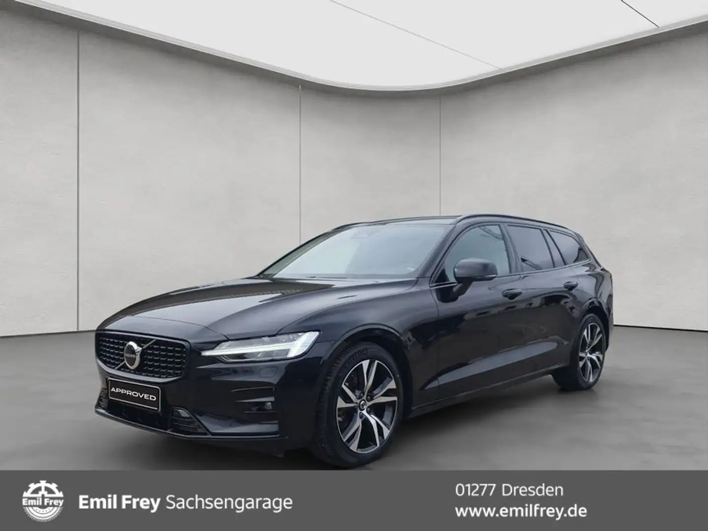 Volvo V60 B4 B DKG Plus Dark Business*Winter Czarny - 1