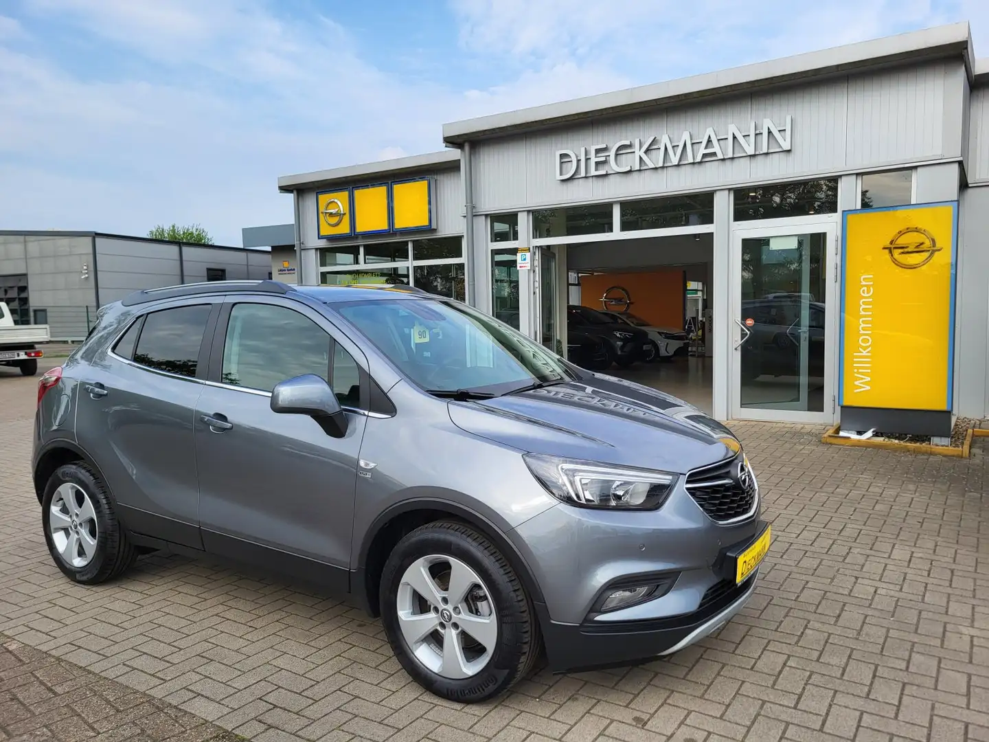 Opel Mokka X 1.4 T 120 Jahre RFK SHZ LM IntelliLink Gris - 2
