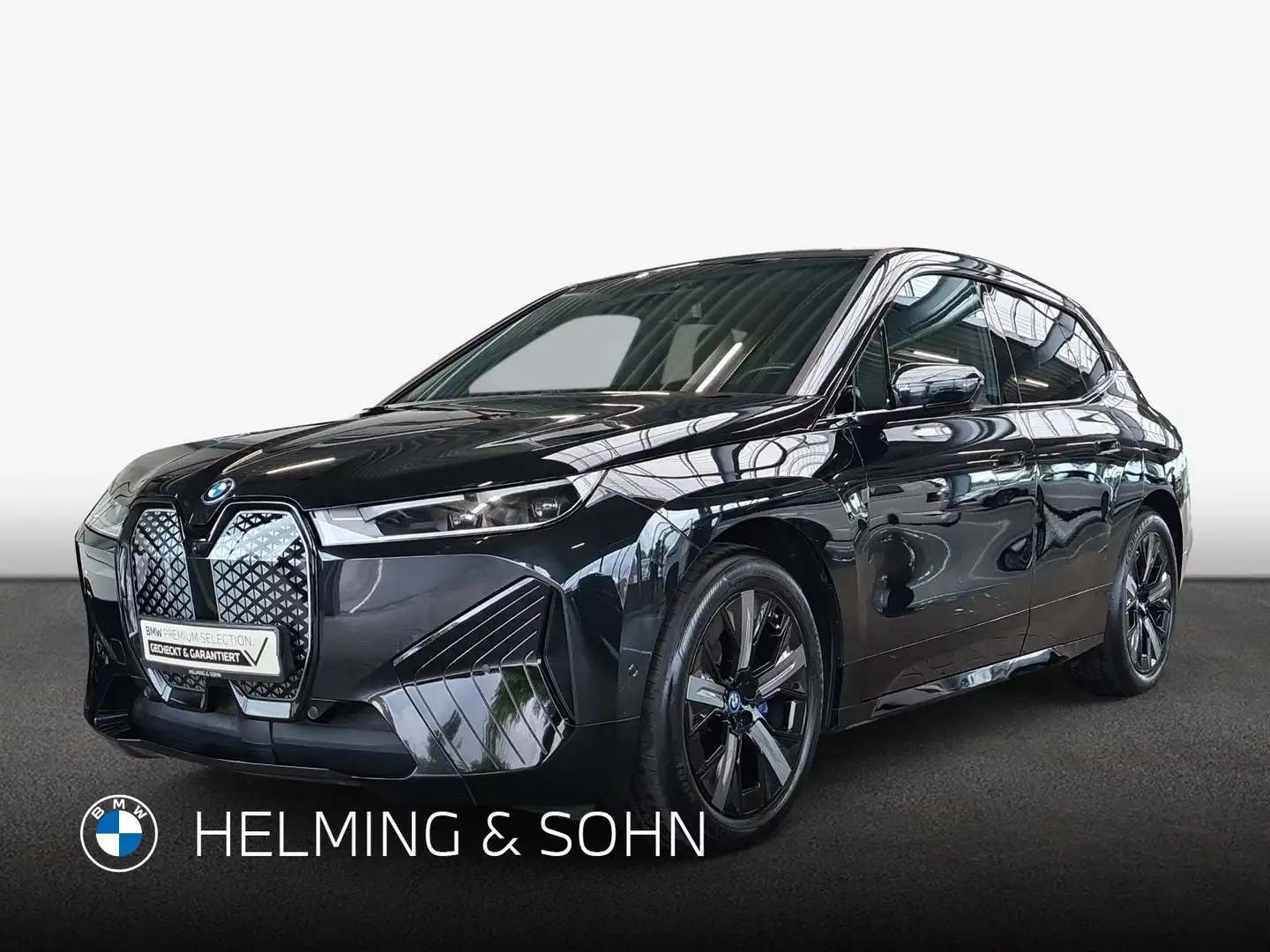 BMW iX xDrive40 Sportpaket HK HiFi Head-Up Massage uvm. Schwarz - 1
