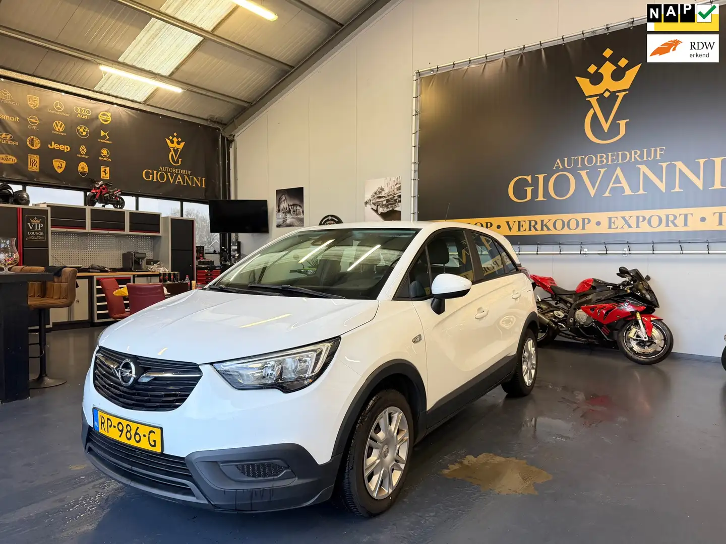 Opel Crossland X 1.2 Online Edition inruil mogelijk Blanc - 1