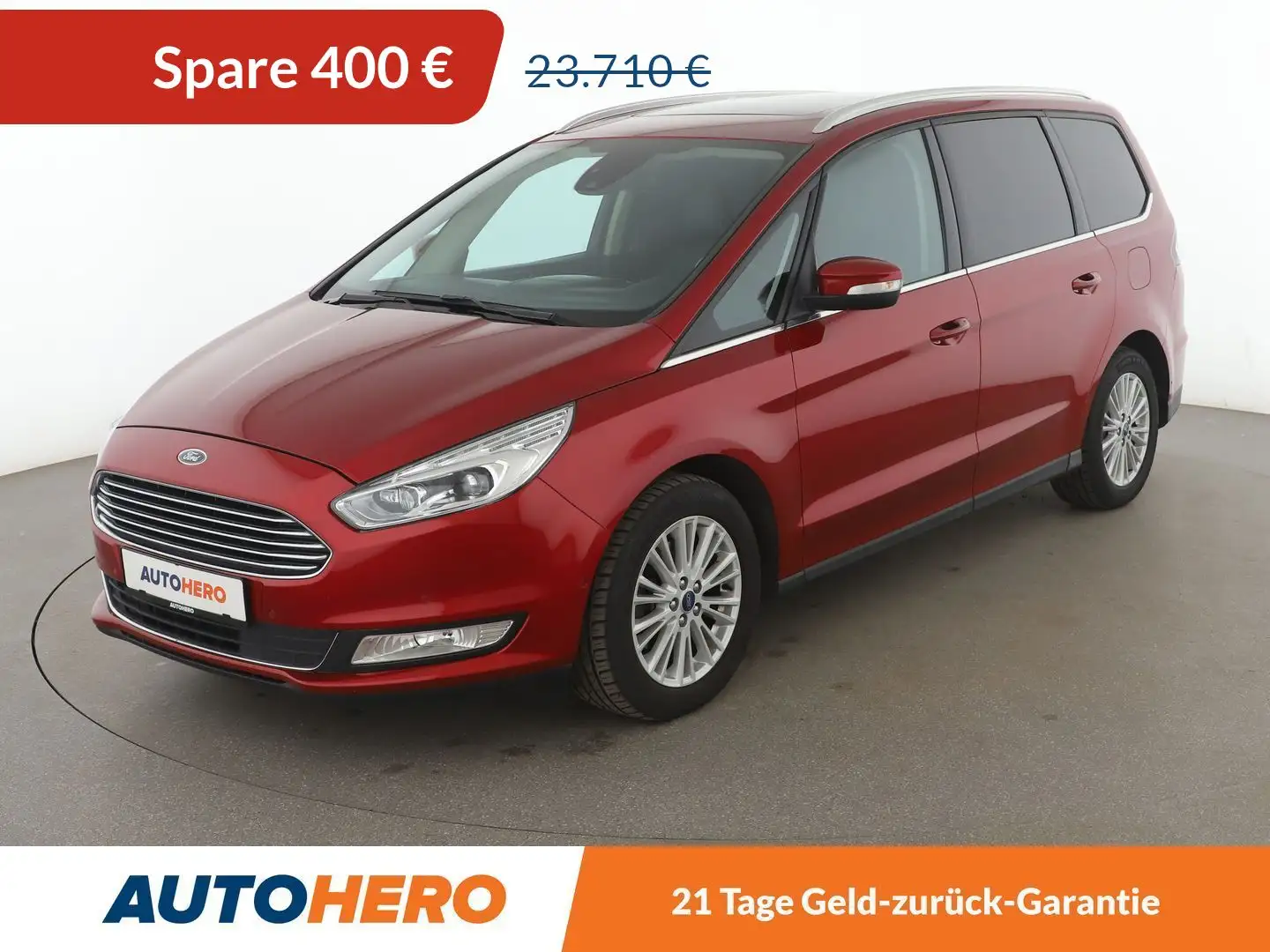Ford Galaxy 2.0 TDCi EcoBlue Titanium Aut.*7-SITZER*NAVI*LED* Piros - 1