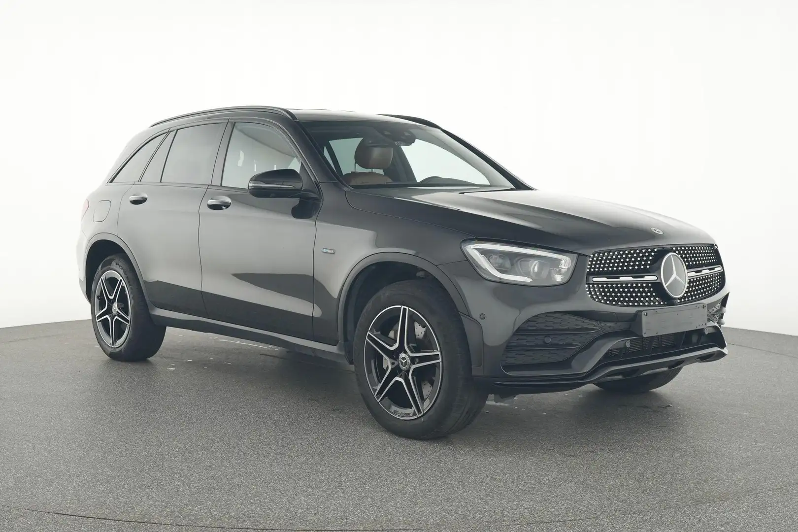 Mercedes-Benz GLC 300 e 4MATIC AMG LINE + LEDER + BURMESTER + CARPLAY + Gris - 2