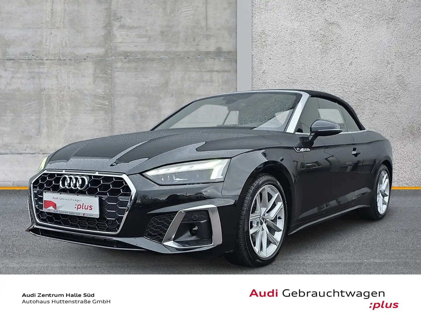 Audi A5 Cabriolet 40 TFSI S line MATRIX VIRTUAL NAVI SHZ Schwarz - 1