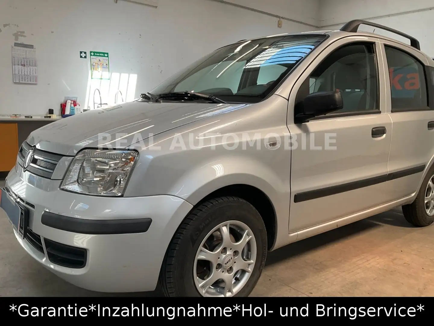 Fiat Panda 1.2 Automatik *TÜV NEU*SCHECKHEFT*KLIMA* Ezüst - 2