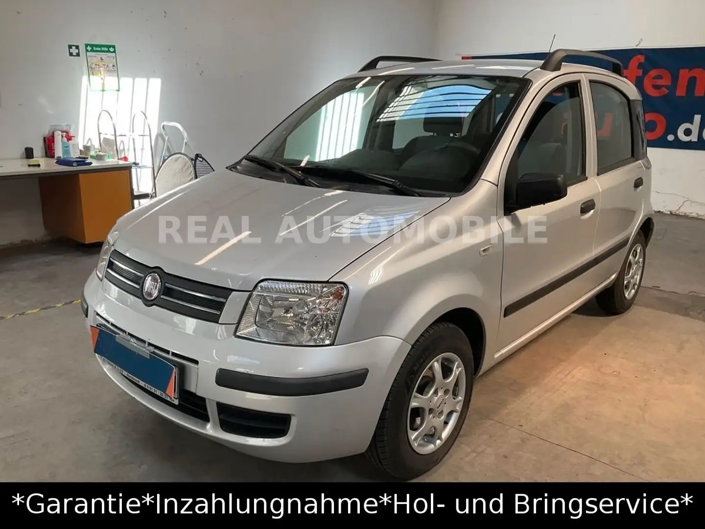 Fiat Panda 1.2 Automatik *TÜV NEU*SCHECKHEFT*KLIMA* Ezüst - 1