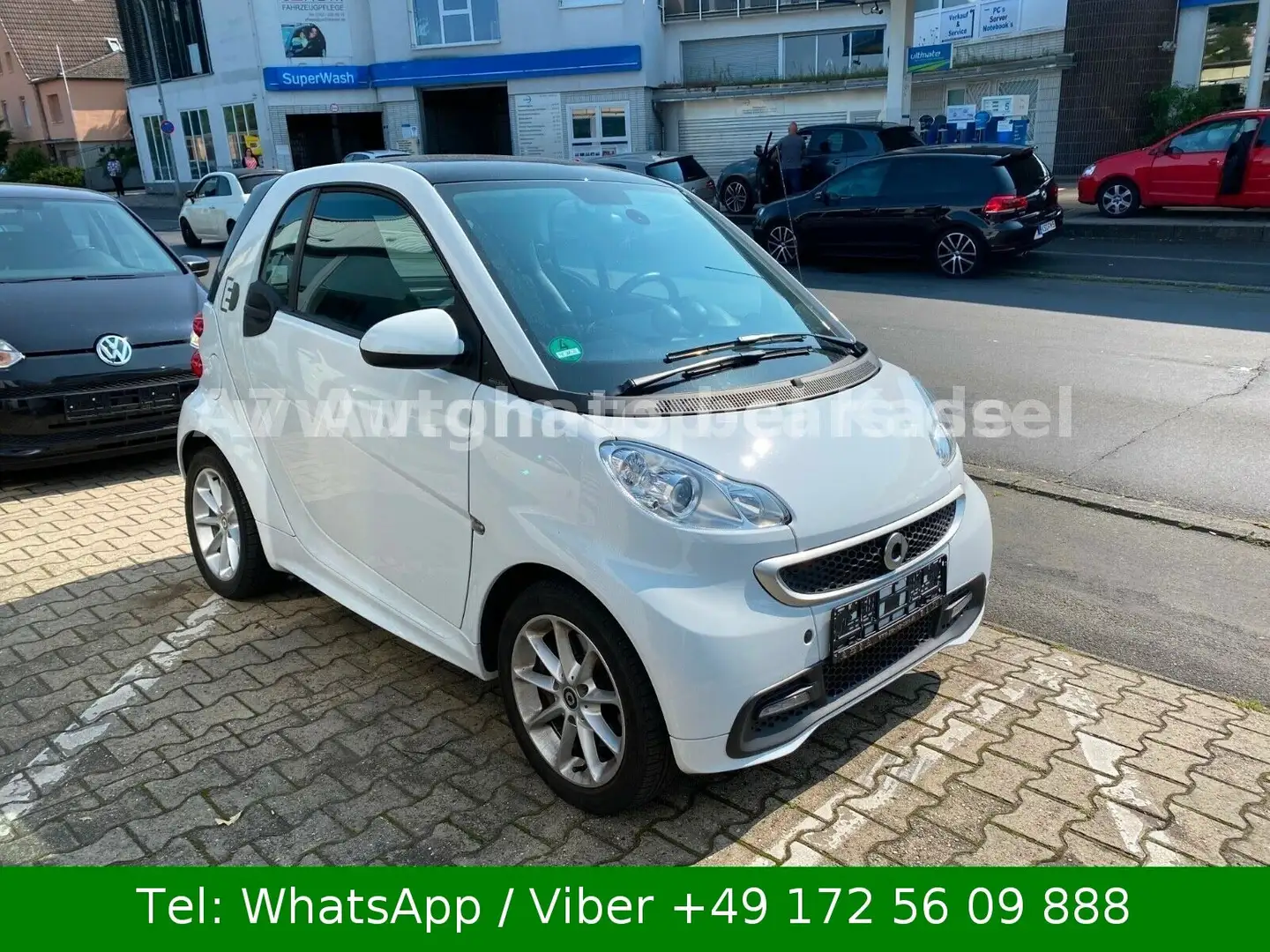 smart forTwo Fortwo coupe electric drive Klima Leder Navi ED3 Weiß - 2