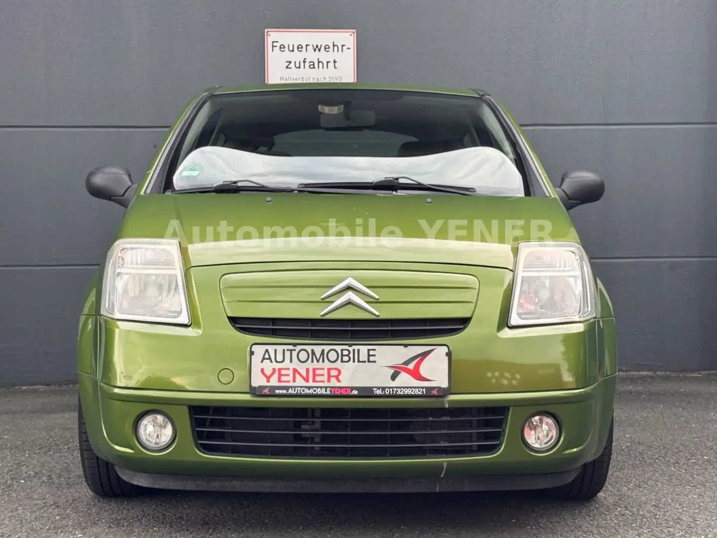 Citroen C2 1.4 Automatik Klima *KUPPLUNG u. TÜV NEU* Grün - 2