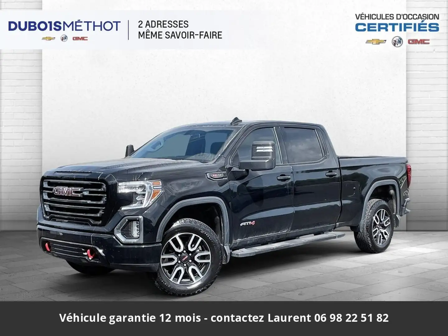 GMC Sierra AT4 6.2L Tout compris hors homologation 4500e Noir - 1