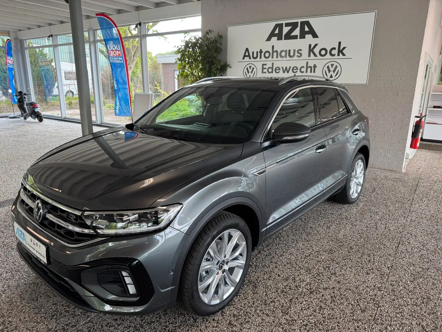 Volkswagen T-Roc 1,5 TSI DSG R-Line*ACC*KAMERA*EASY-OPEN* Gris - 1