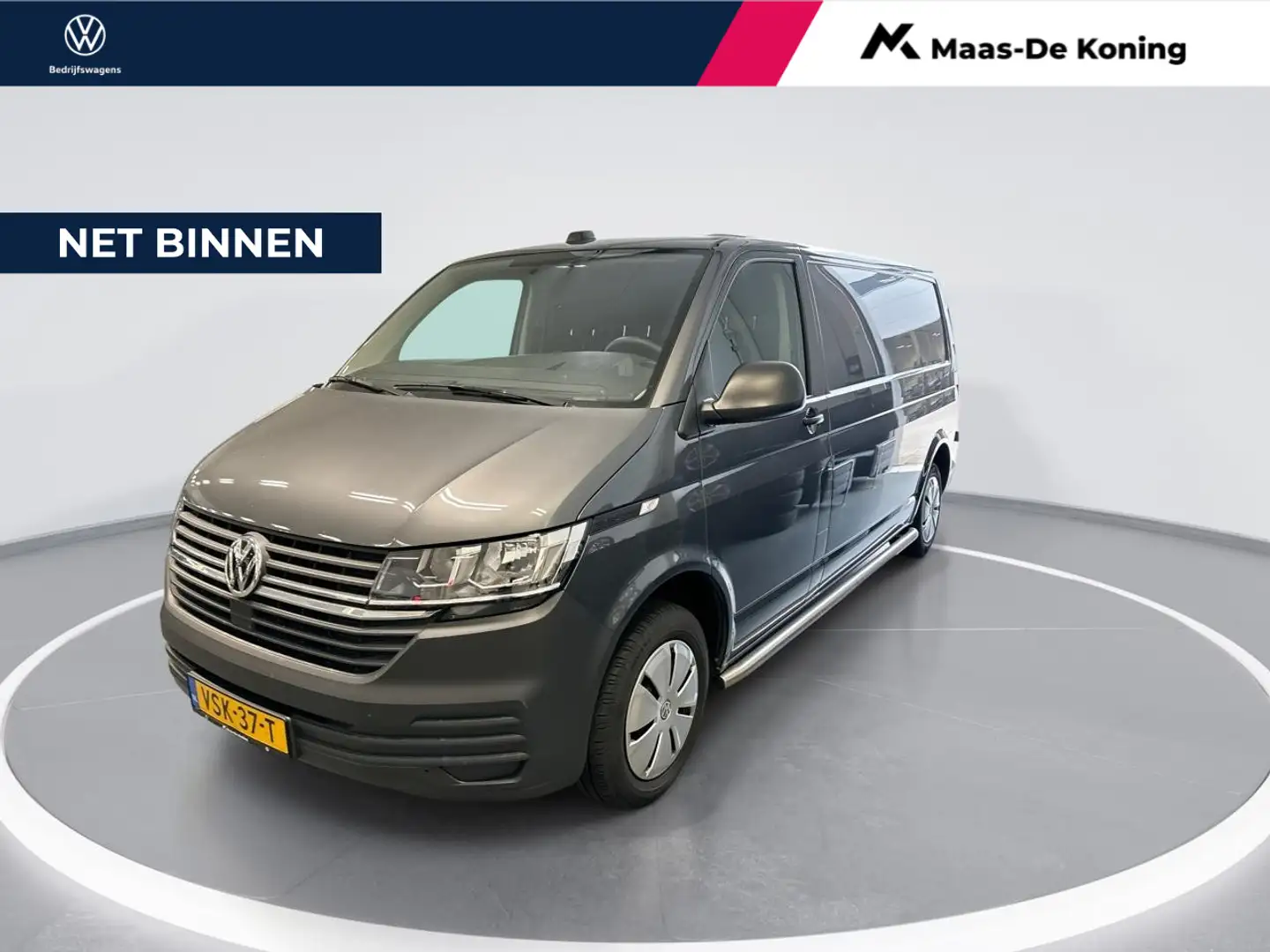 Volkswagen T6.1 Transporter 2.0 Tdi 110pk L2H1 28 Economy Business · Airco · A Grijs - 1