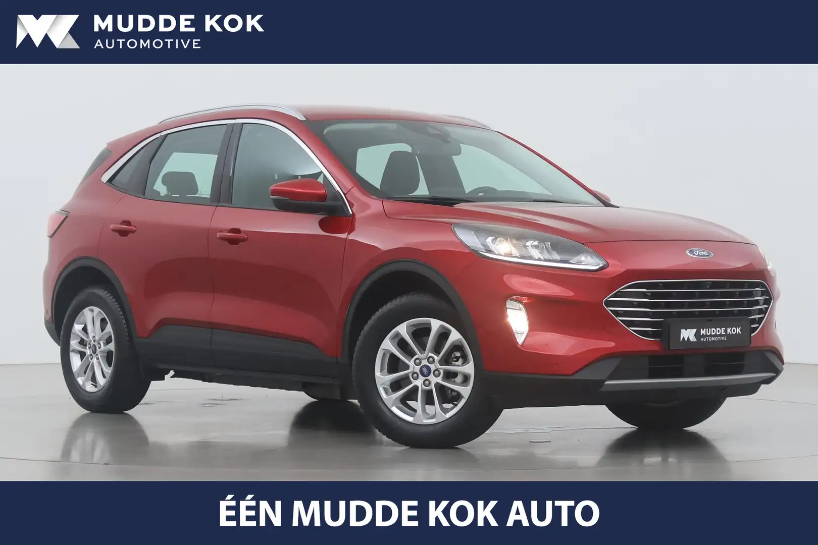 Ford Kuga 2.5 PHEV Titanium | ACC | Camera | Stoel+Stuurverw Rood - 1