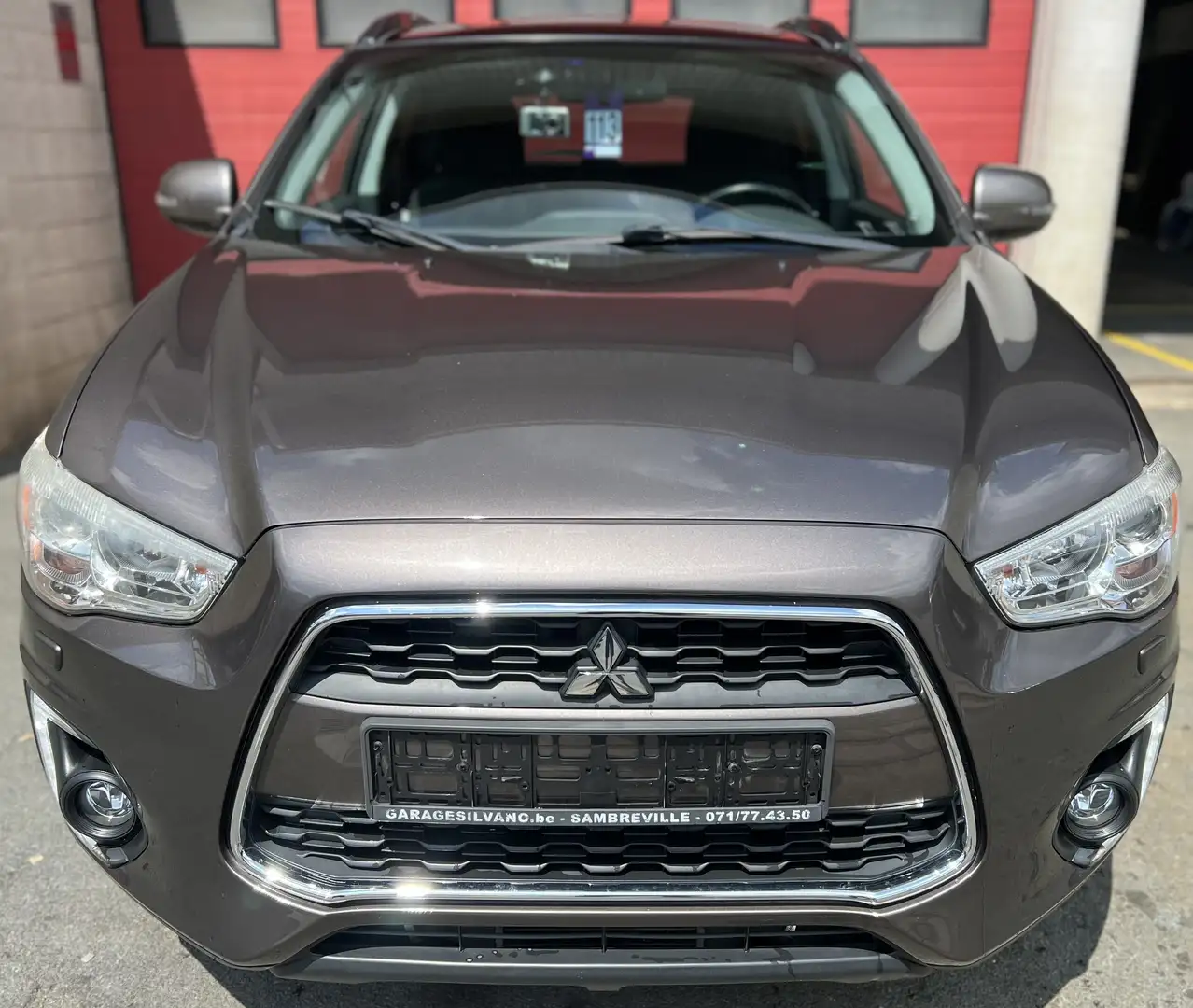 Mitsubishi ASX 1.6 Di-D 4WD Unlimited Edition + CAMÉRA + NAVI Brun - 2