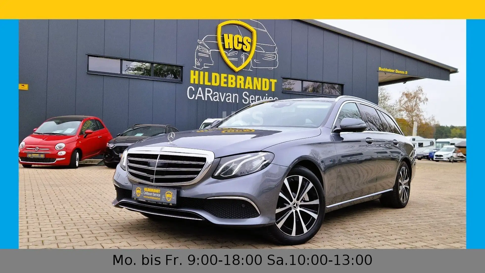 Mercedes-Benz E 300 T-Modell E 300 de Leder ACC Head-Up Kamera 360 Gris - 1
