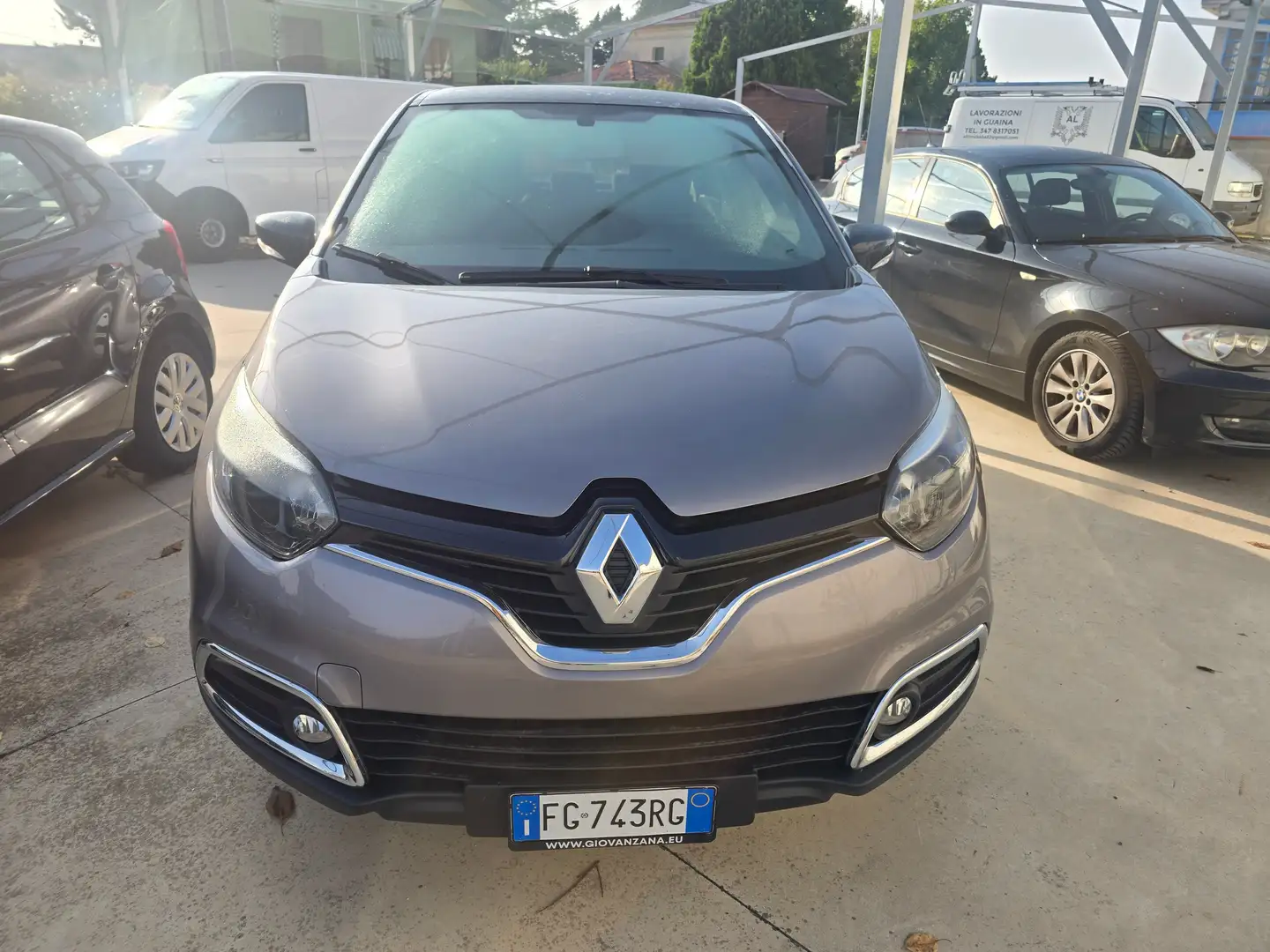 Renault Captur Captur I 2013 1.5 dci Iconic 90cv Grigio - 2