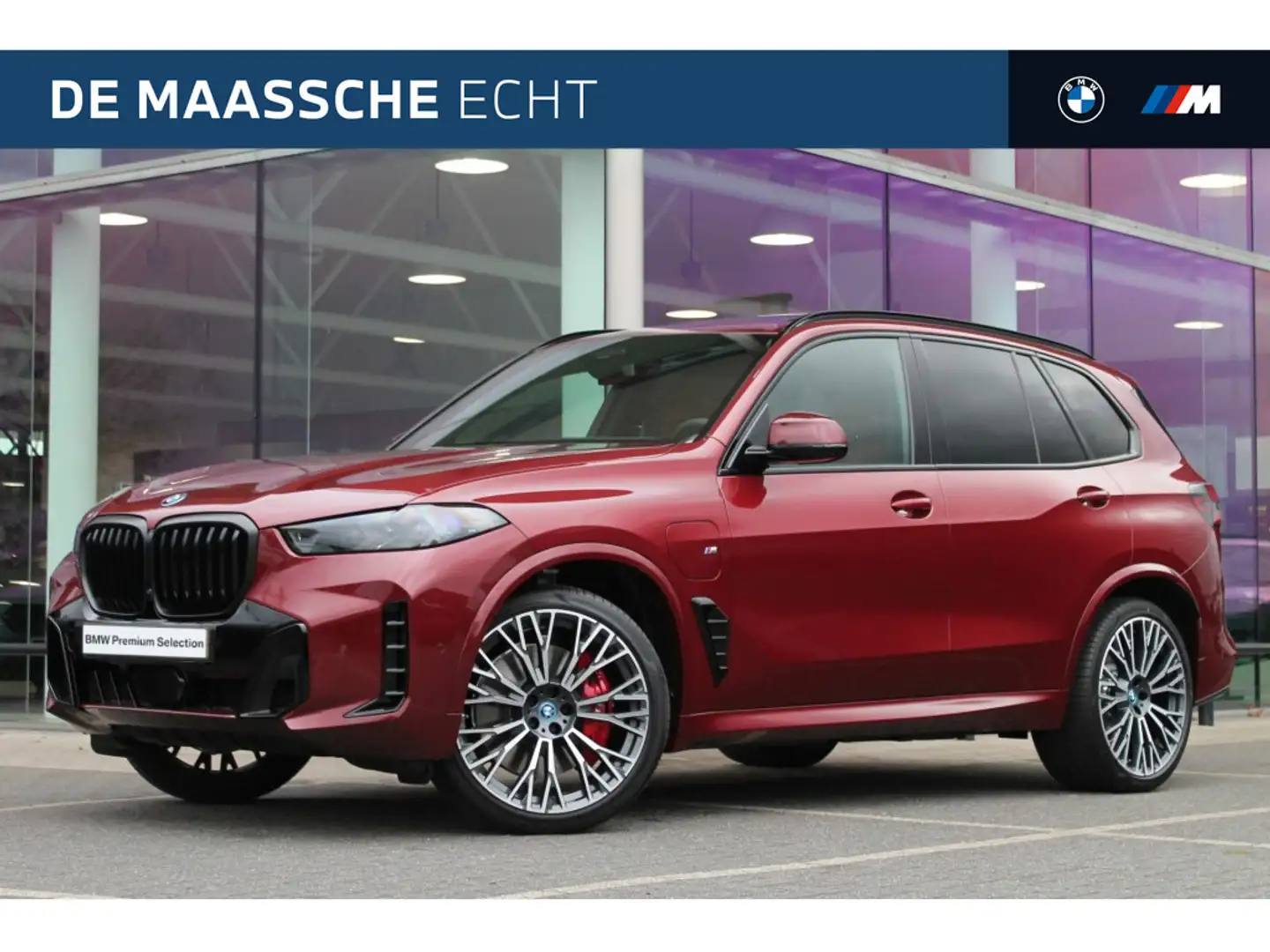 BMW X5 xDrive50e High Executive M Sport Automaat / Panora Red - 1