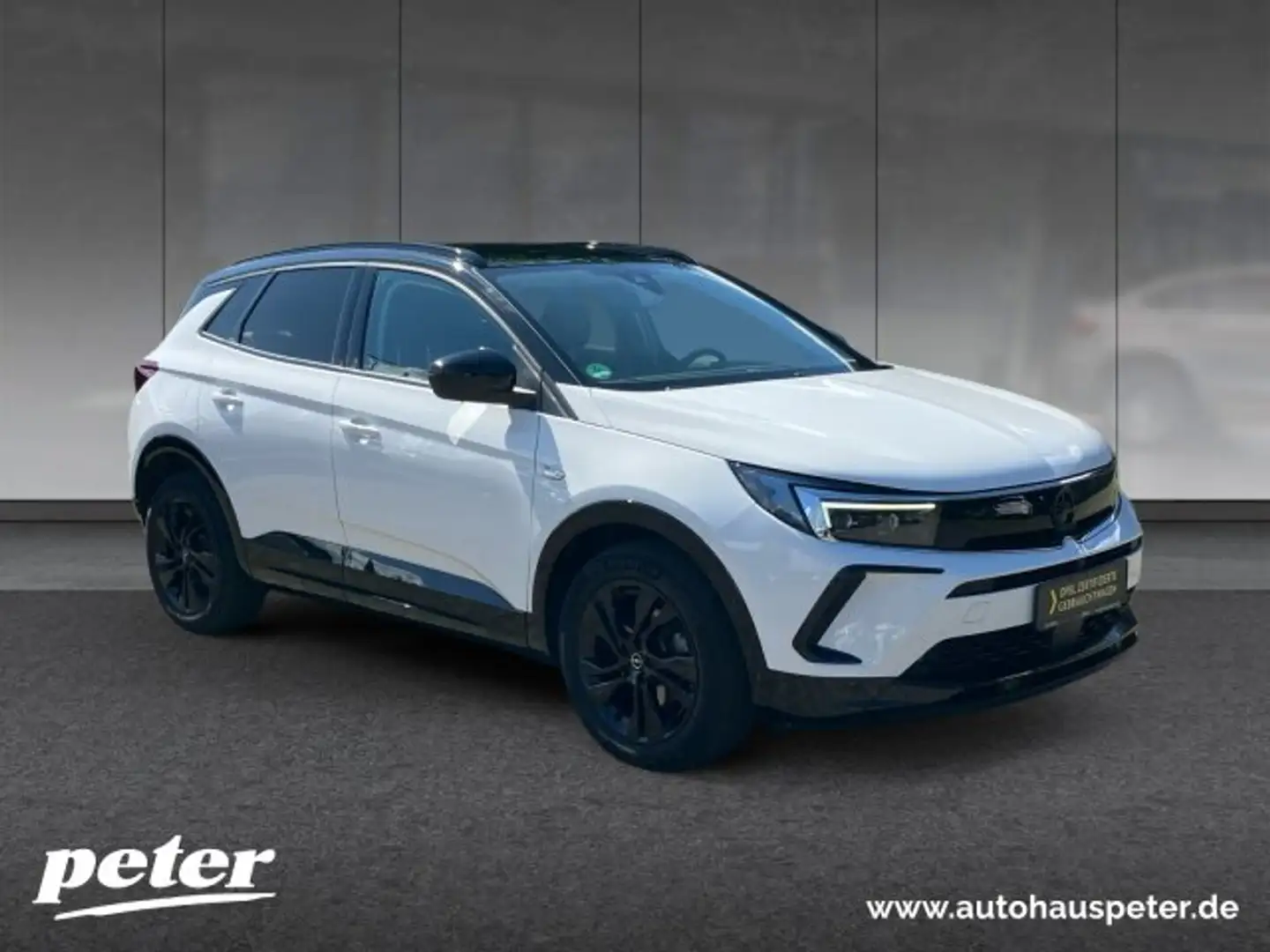 Opel Grandland Grandland 1.2 Turbo GS Line Klimaautomatik Alcanta Weiß - 2