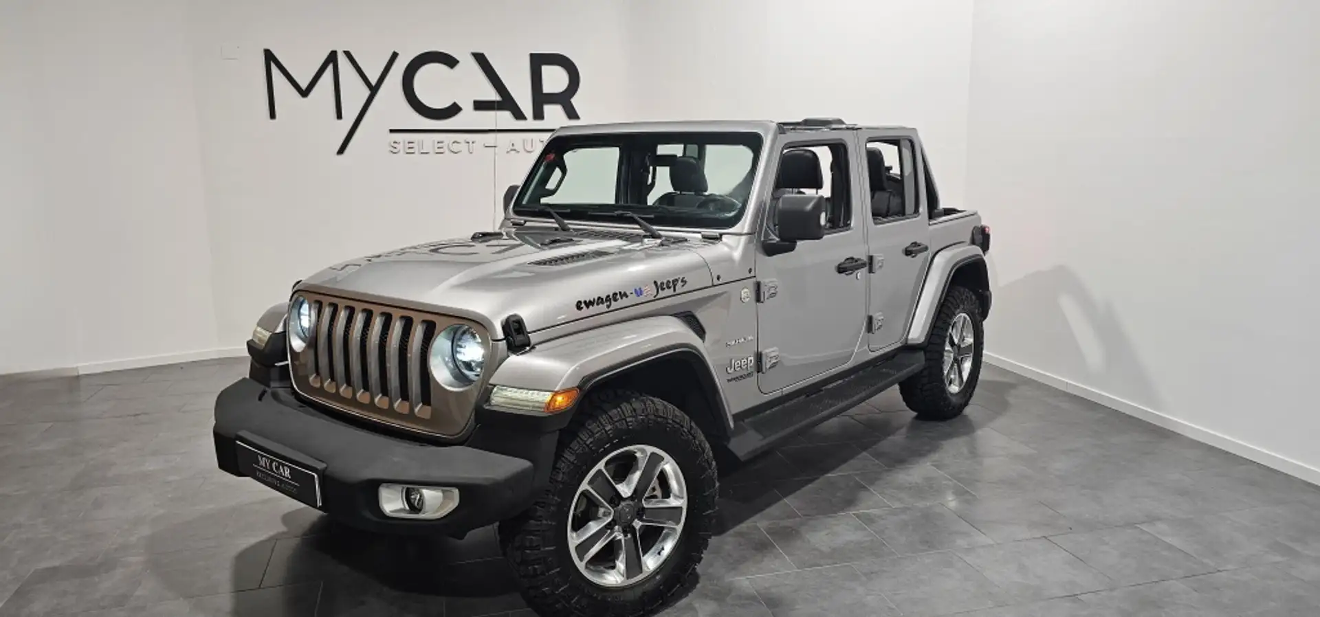 Jeep Wrangler Unlimited 2.0T GME Sahara 8ATX Argent - 1