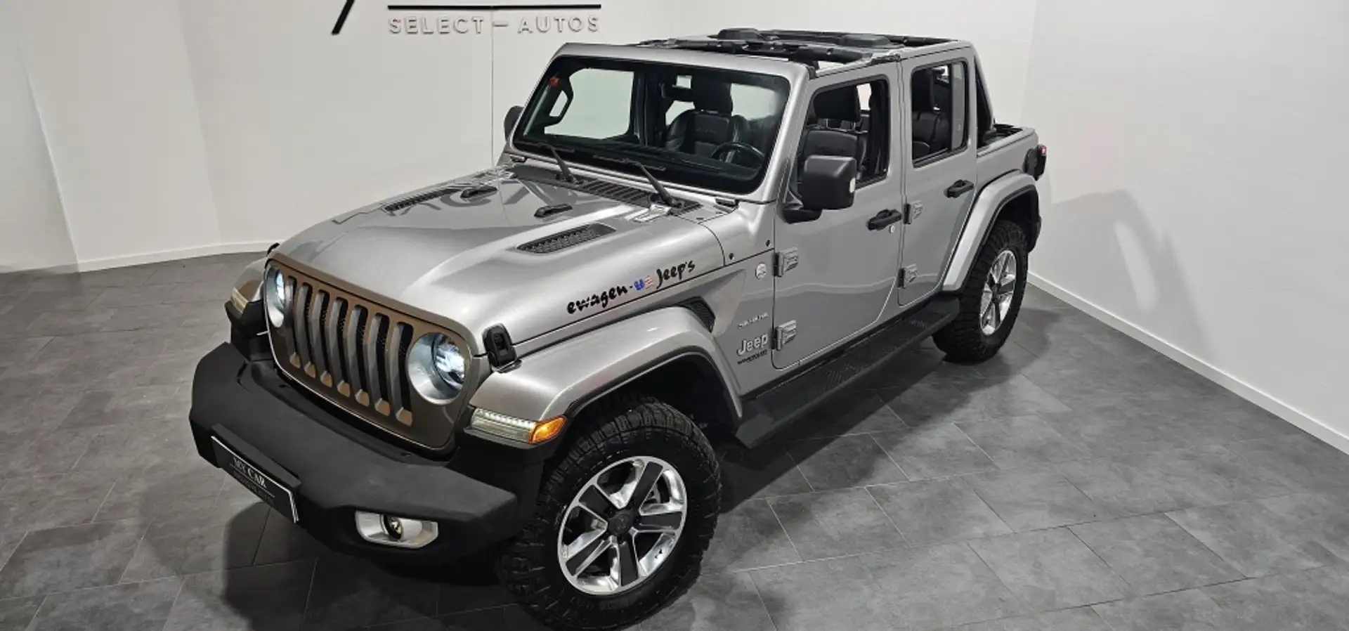Jeep Wrangler Unlimited 2.0T GME Sahara 8ATX Argent - 2