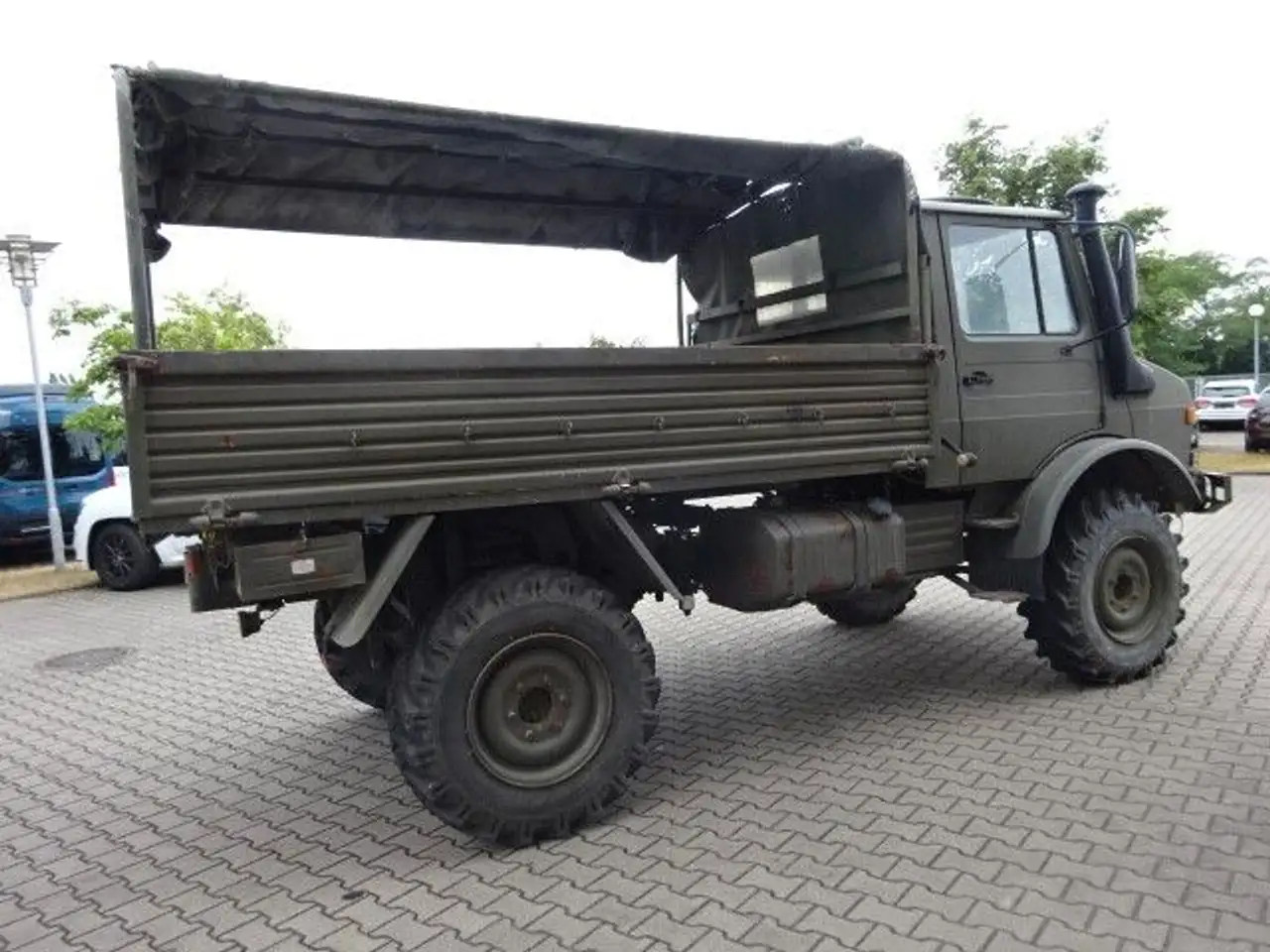 Unimog U 1300 L Turbo OM 366 Pritsche 4x4, foto 6
