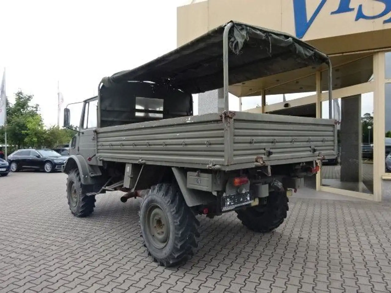 Unimog U 1300 L Turbo OM 366 Pritsche 4x4, foto 4