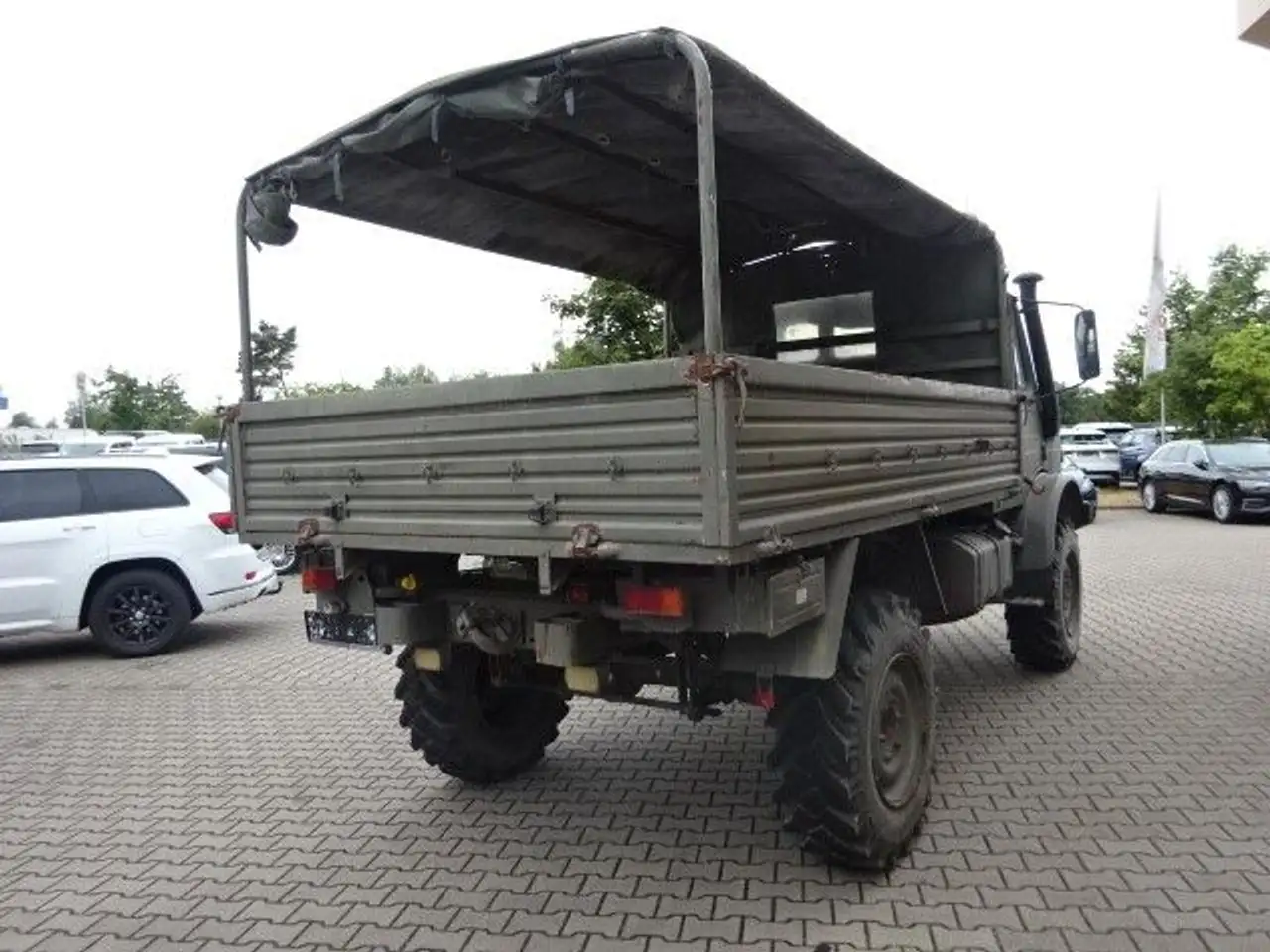 Unimog U 1300 L Turbo OM 366 Pritsche 4x4, foto 5