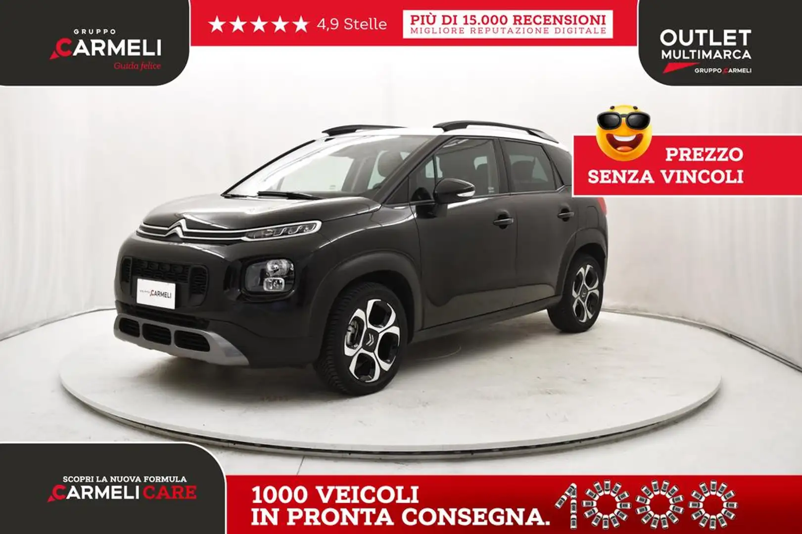 Citroen C3 Aircross 1.2 puretech Shine s&s 110cv eat6 Noir - 1