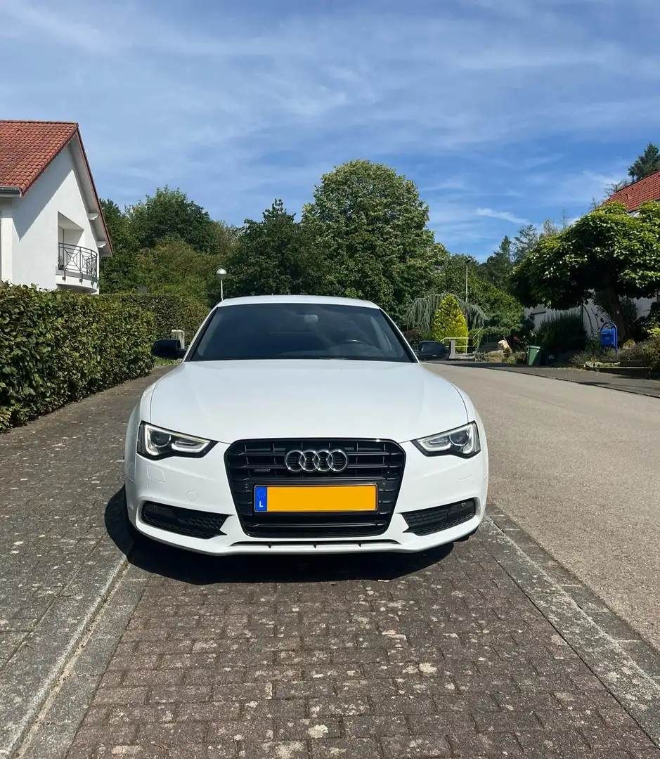 Audi A5 3.0 TDI Sportback Quattro S line Blanc - 2