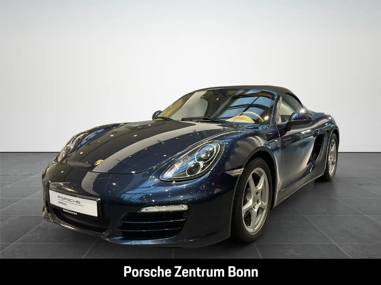 Porsche Boxster Leder- luxorbeige 1-Hand 54.330 km Blauw - 1