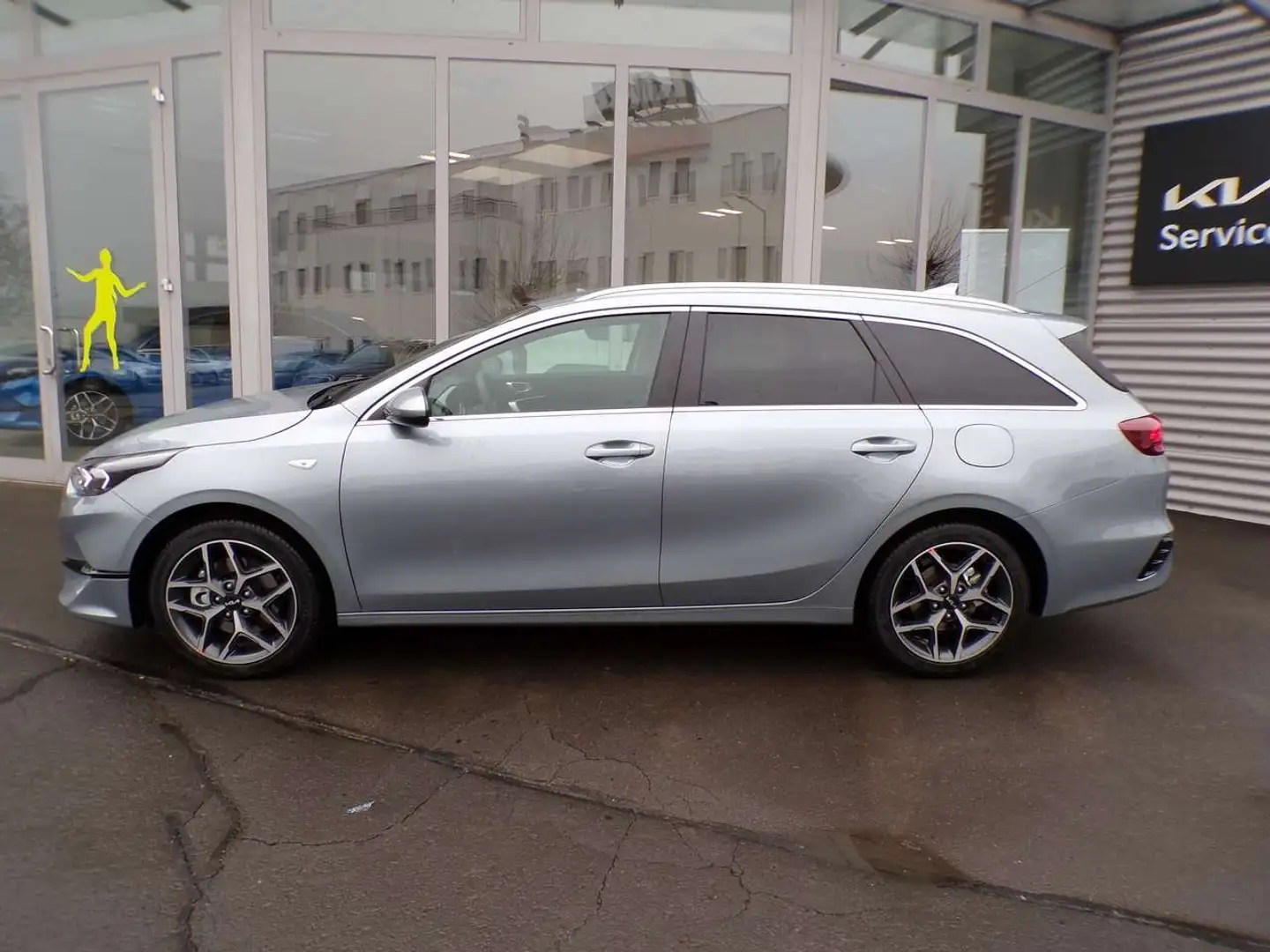 Kia Ceed SW / cee'd SW 1,0 T-GDI GPF ISG Silber P2 Plateado - 2